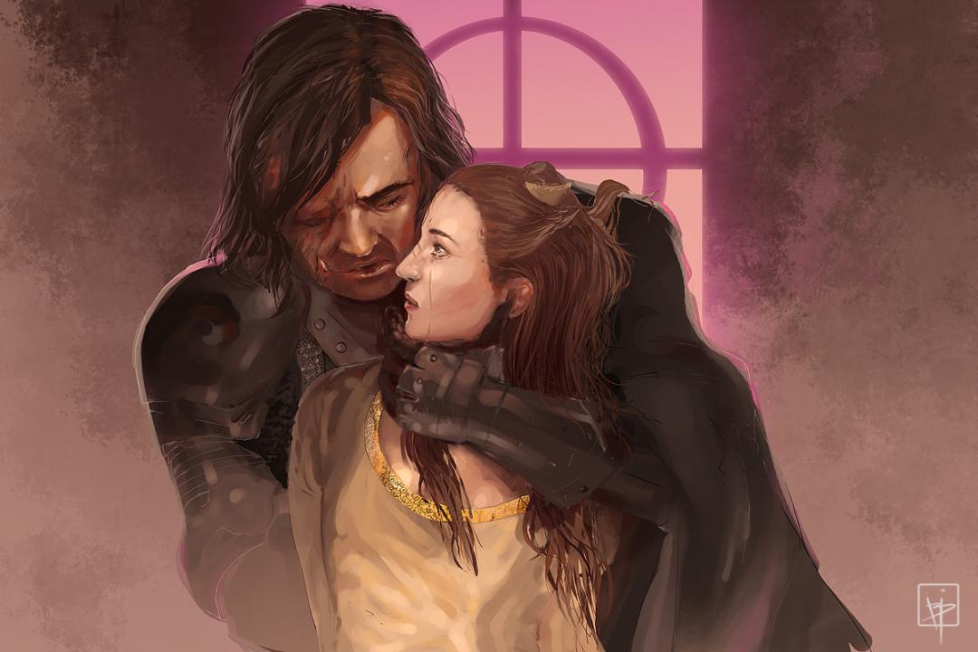 Fanart – Sansa and Sandor