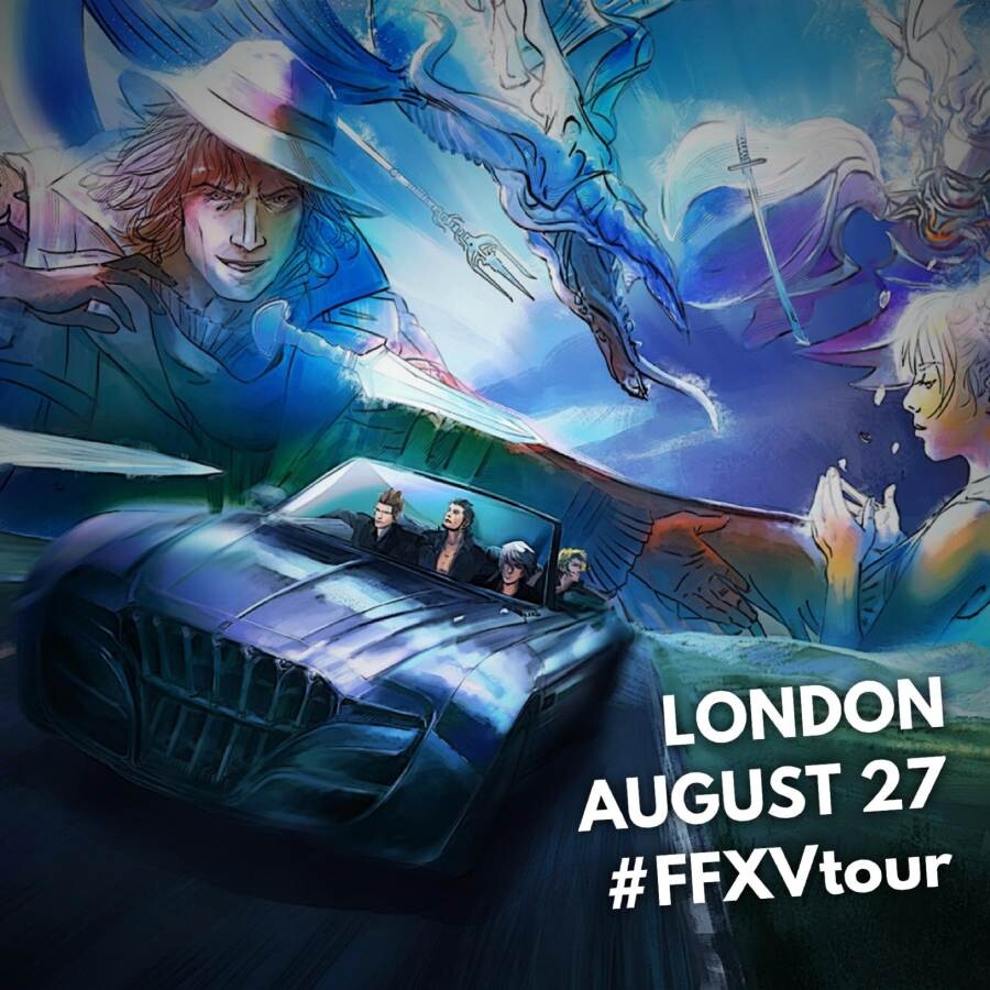 A FFXV Anniversary illustration 