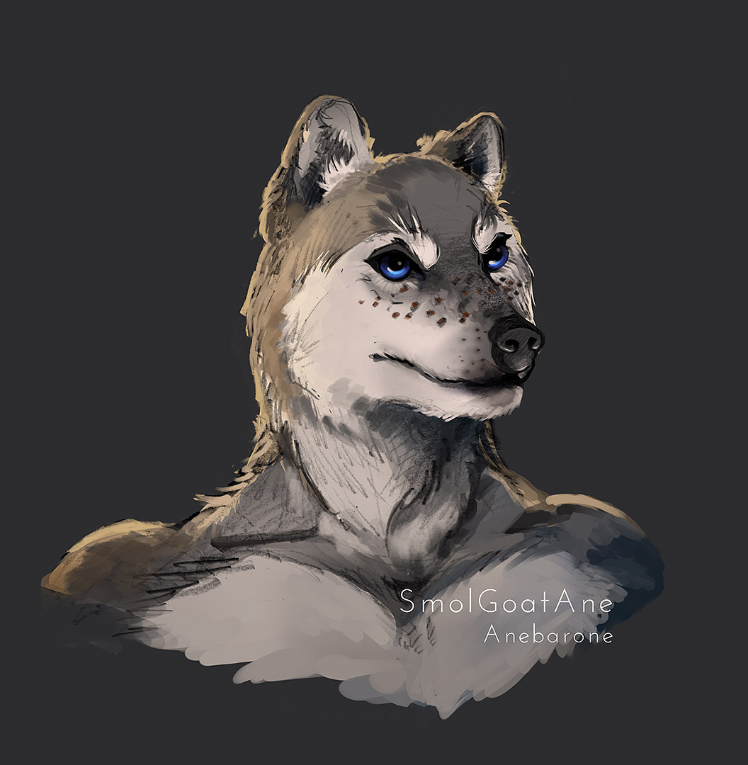 Wolf Furry Head